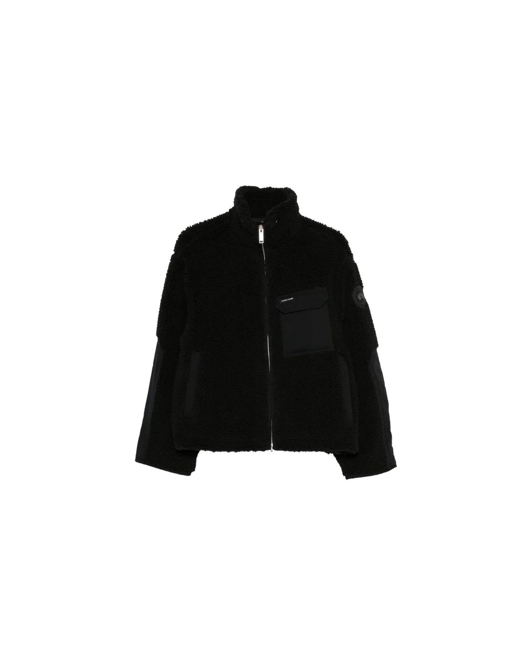 Canada Goose Black Soren Full Zip Fleece Jacket 7232Wt 9061"