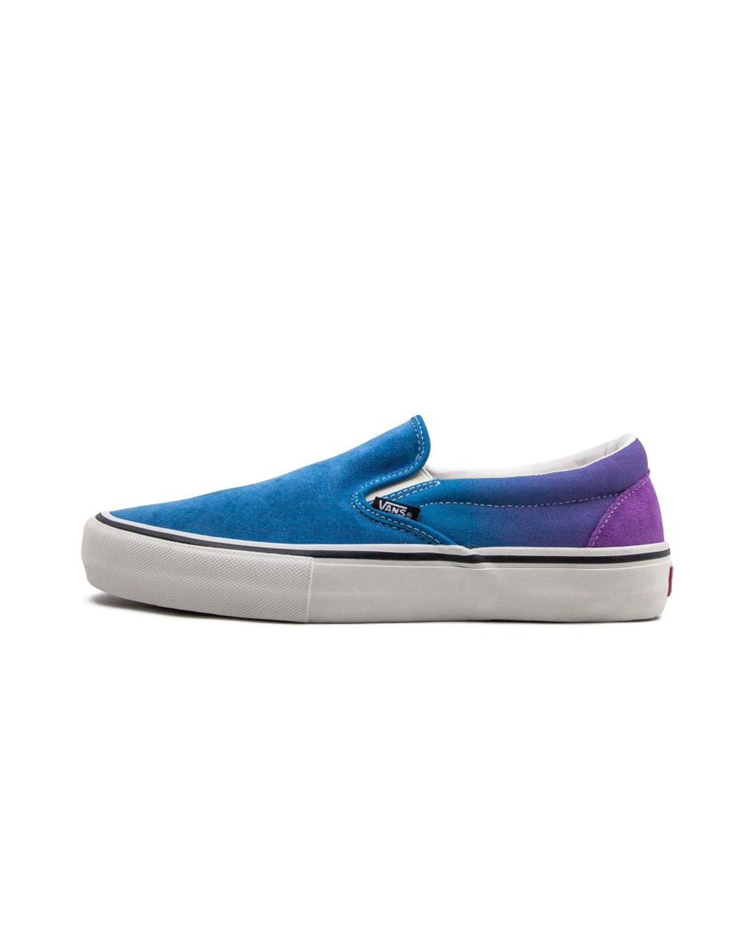 blue vans slip on pro