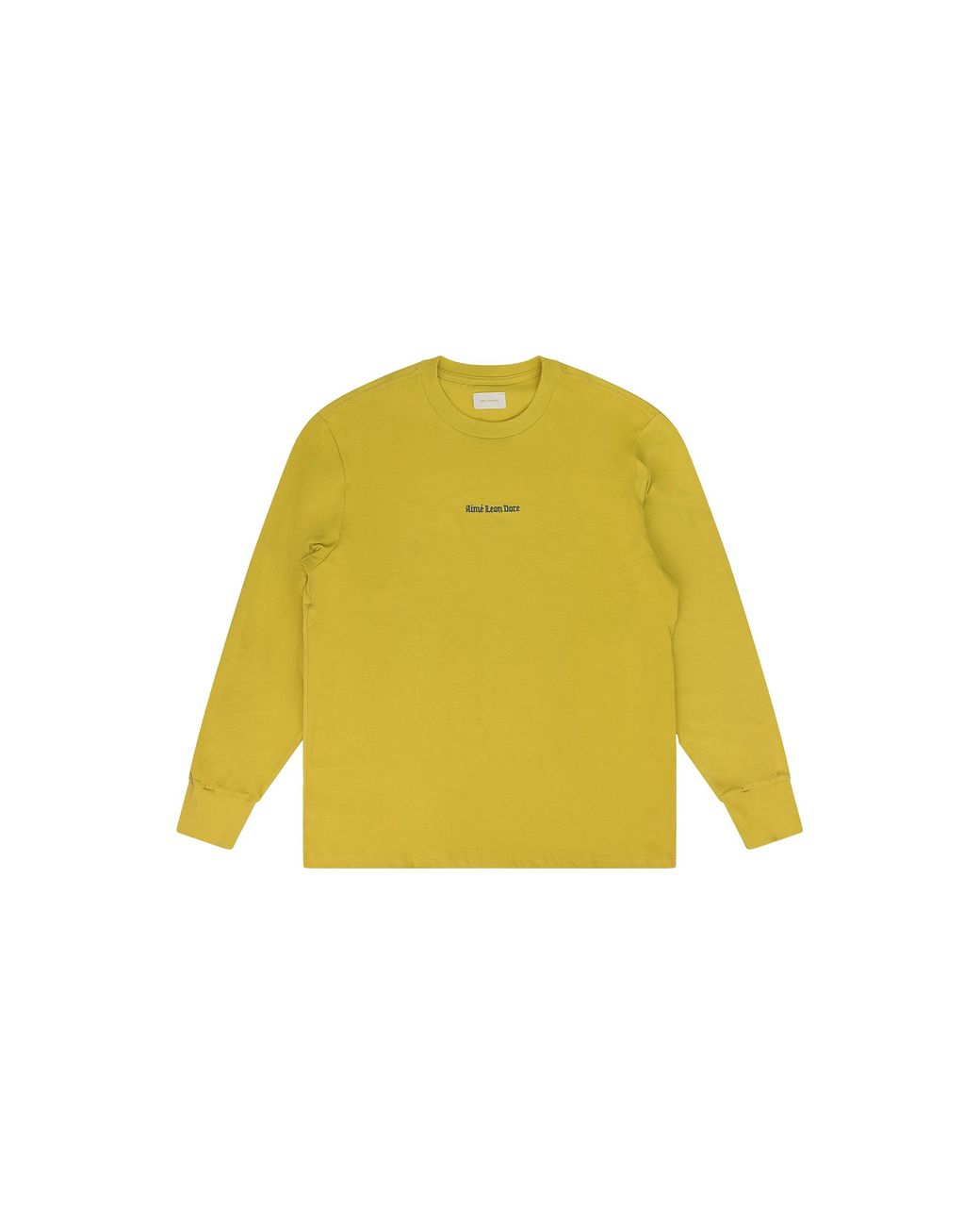 Aimé Leon Dore Yellow Uniform Long-Sleeve T-Shirt Ald Mtps 0081" for men