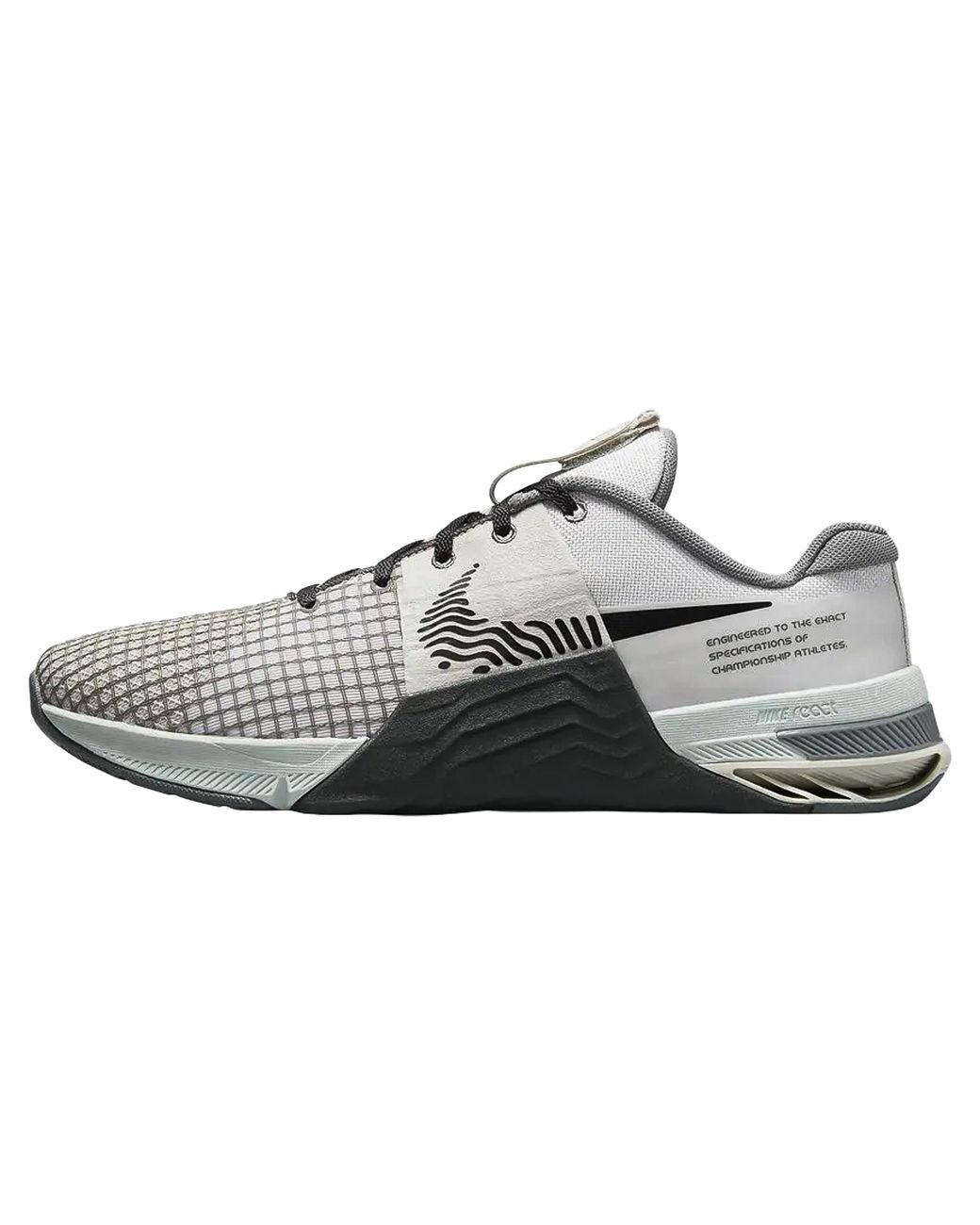 Nike Black Metcon 8 "Photon Dust Anthracite" Do9328 004" for men