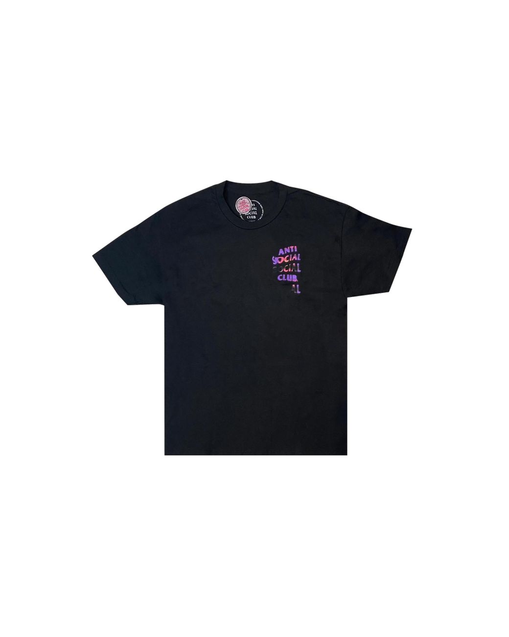 ANTI SOCIAL SOCIAL CLUB Black Lava T-Shirt 991230" for men