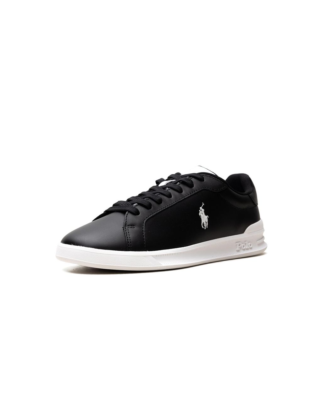 Polo Ralph Lauren Black Heritage Court Ii Nappa 809944784 004" for men