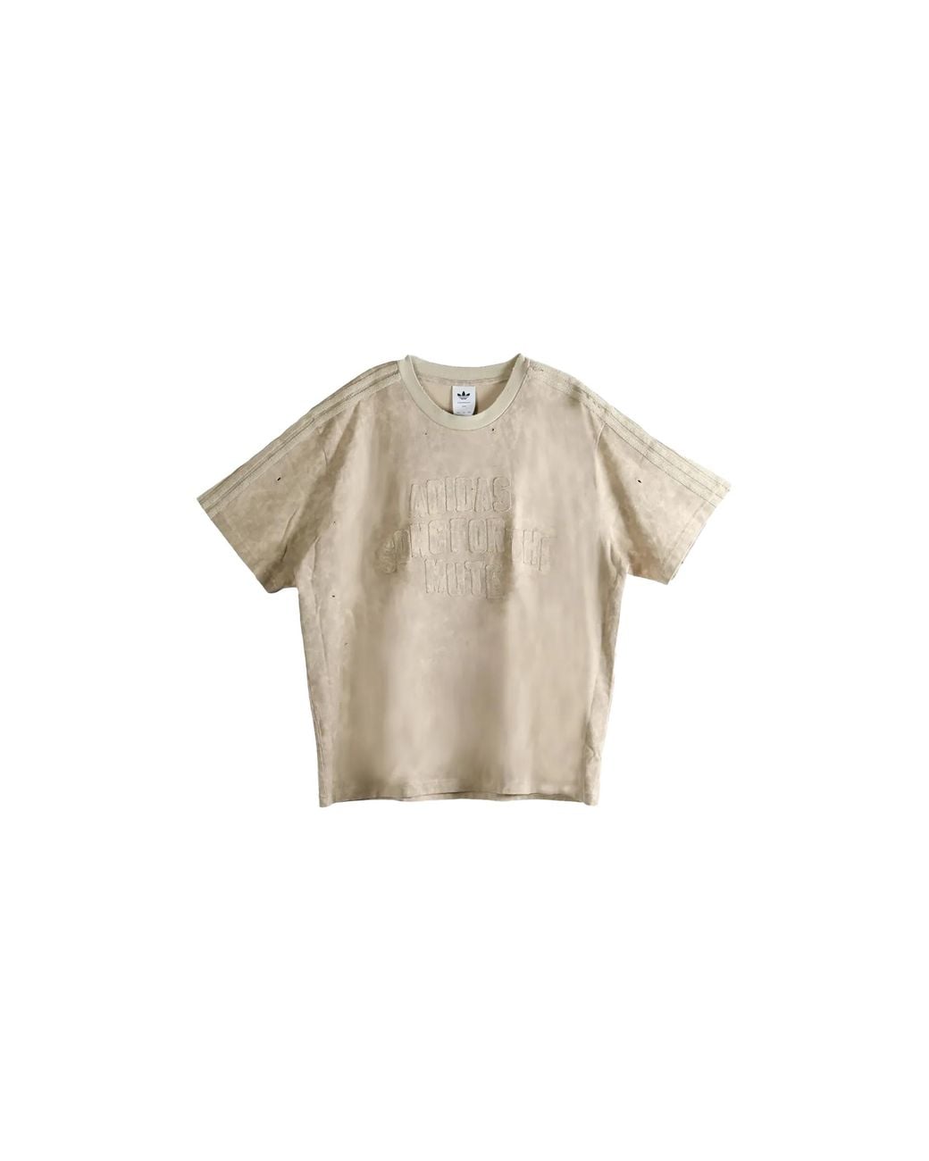 Adidas Black Song For The Mute Adi006 Tee Ss "Clay Savanna" Kc2753" for men