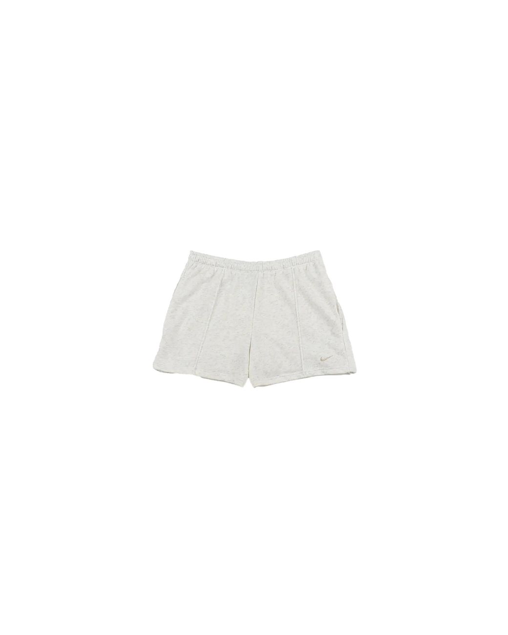 Nike Black Nsw Chill 4" French Terry Shorts "Birch Heather" Hf6940 051"