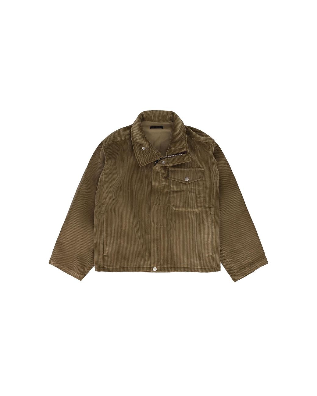 3MAN Green Moto Blouson Jacket "Camel" _113017" for men