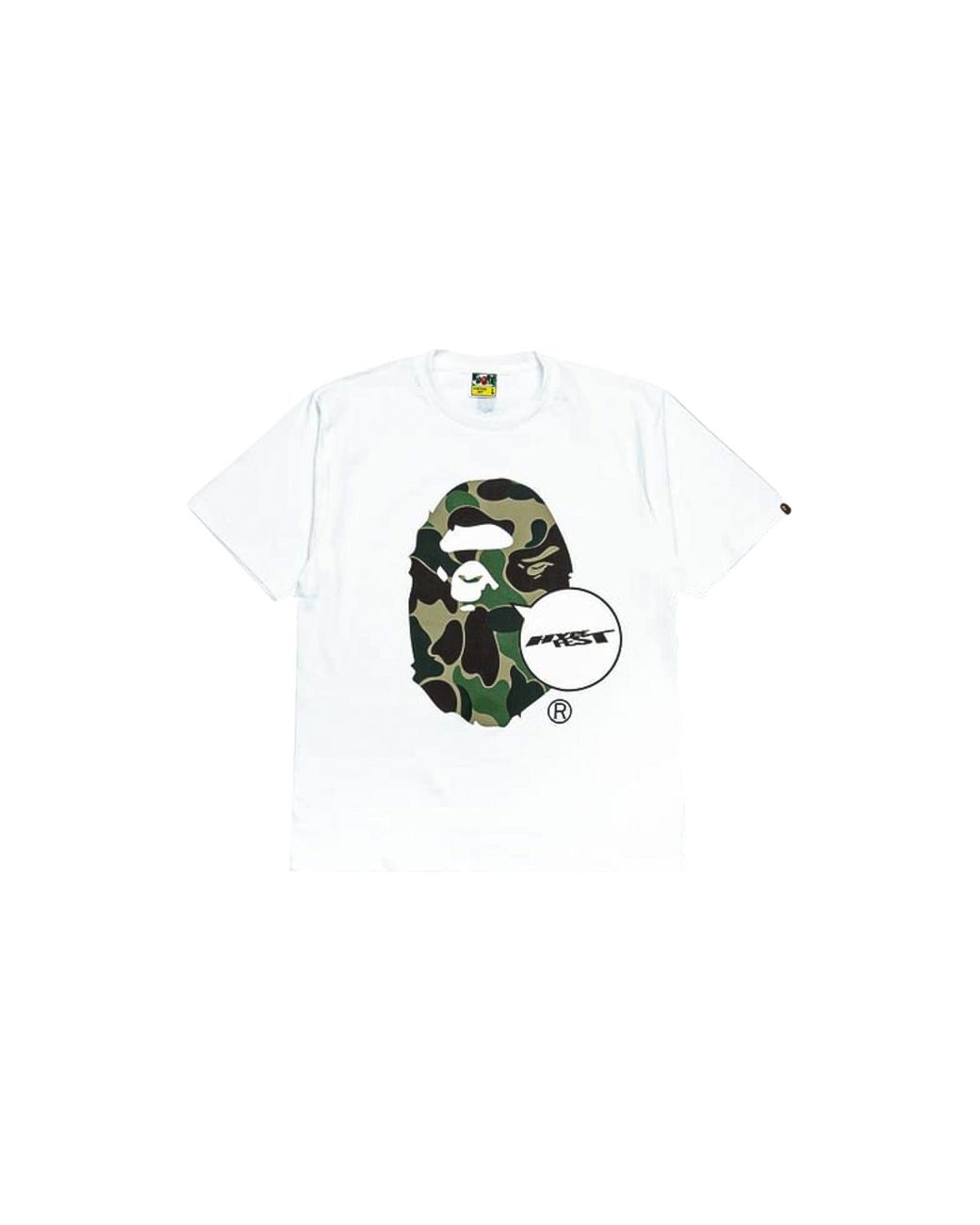 A Bathing Ape Black Hypefest Ape Head Logo Short Sleeve T-Shirt for men