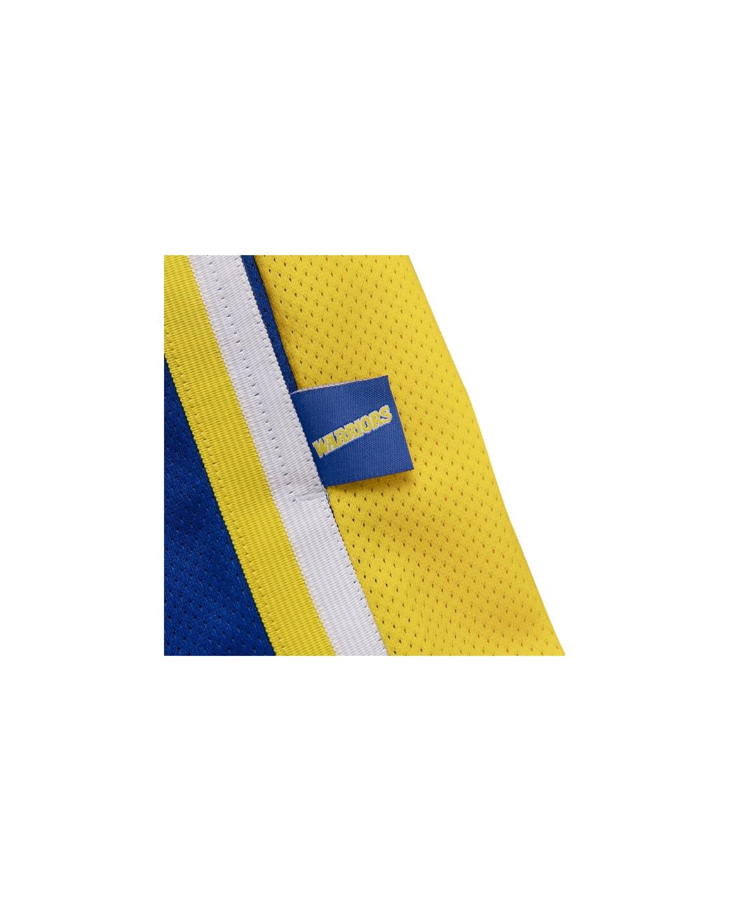 Mitchell & Ness Blue Blown Out Fashion Shorts "Nba Golden State Warriors" Shorbw19147 Gswroya" for men