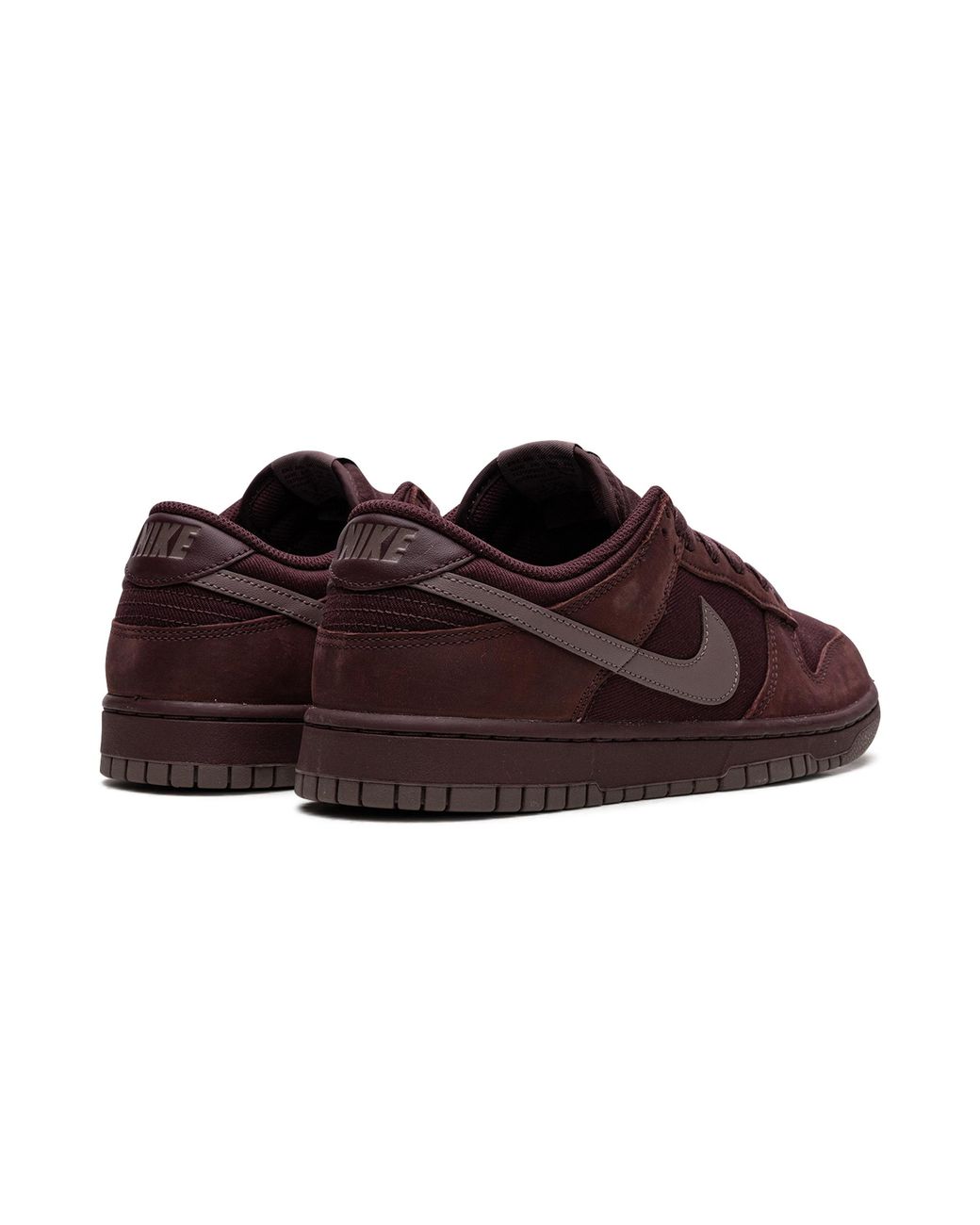 Nike Brown Dunk Low "Burgundy Crush" Fb8895 600" for men