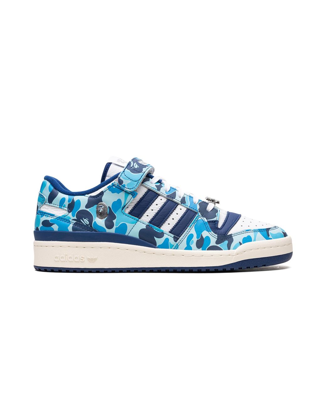 Adidas Blue Forum '84 Low "Bape 30Th Anniversary Camo" Id4772" for men