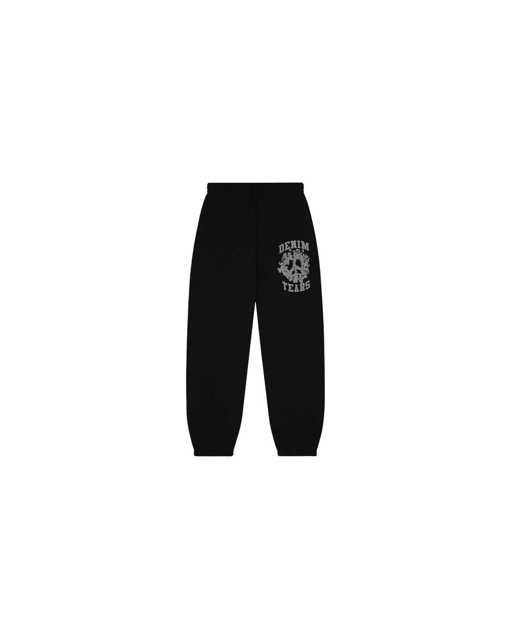 DENIM TEARS Black Denim University Sweatpants Dt418" for men