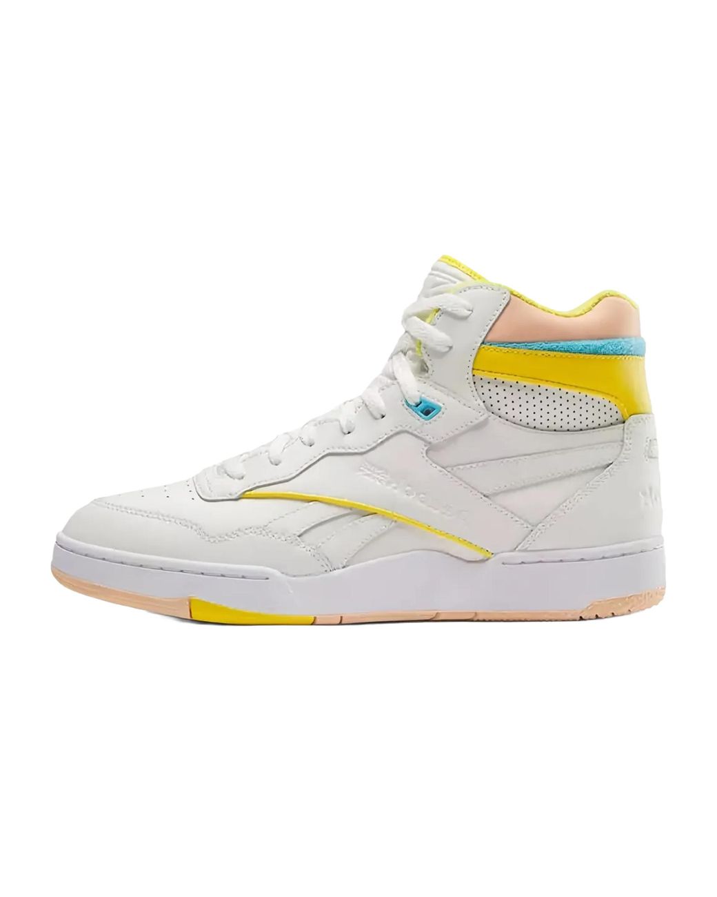 Reebok Black Bb 4000 Ii Mid "Chalk" If3119" for men