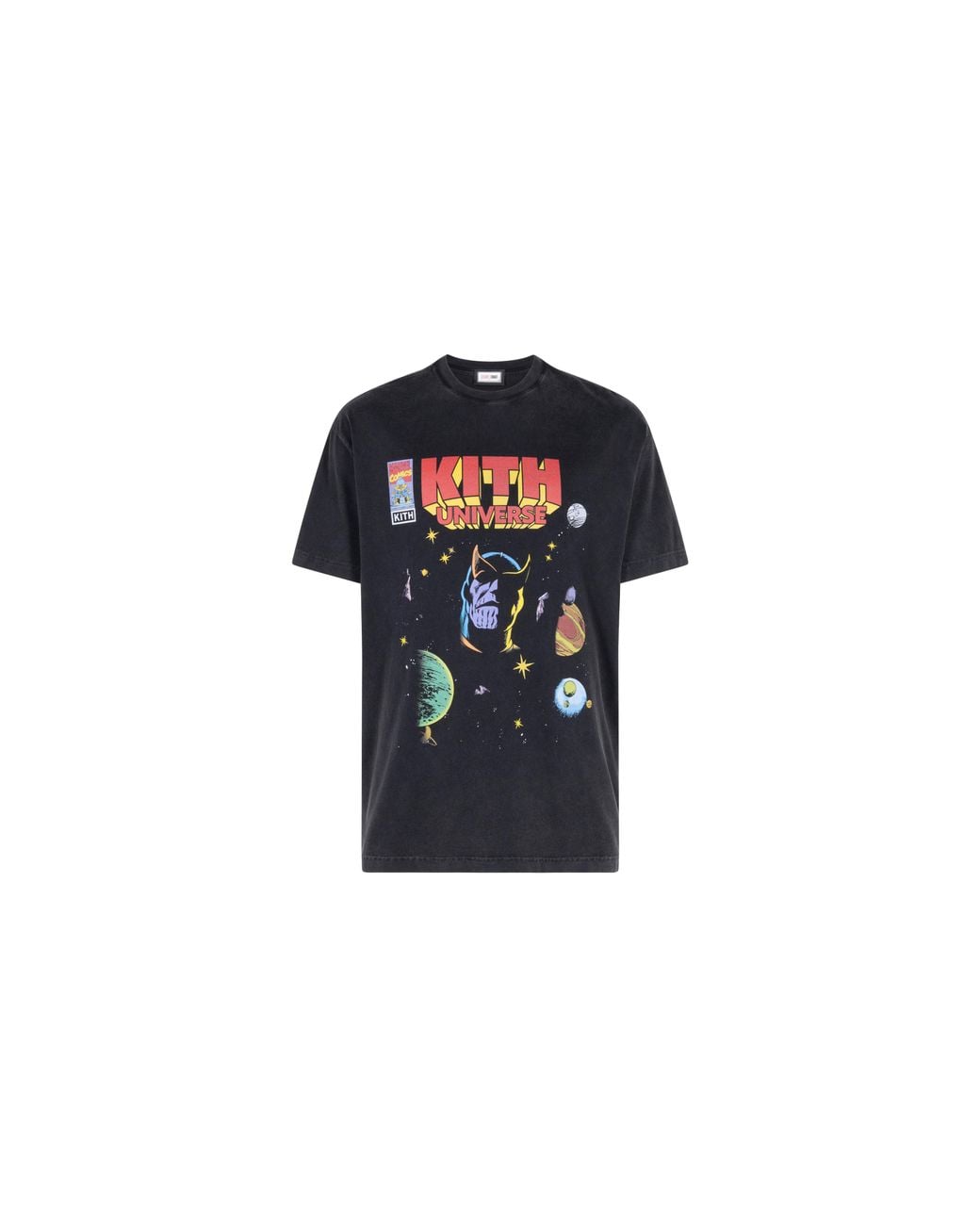 Kith Black Infinity Vintage T-Shirt "Marvel for men