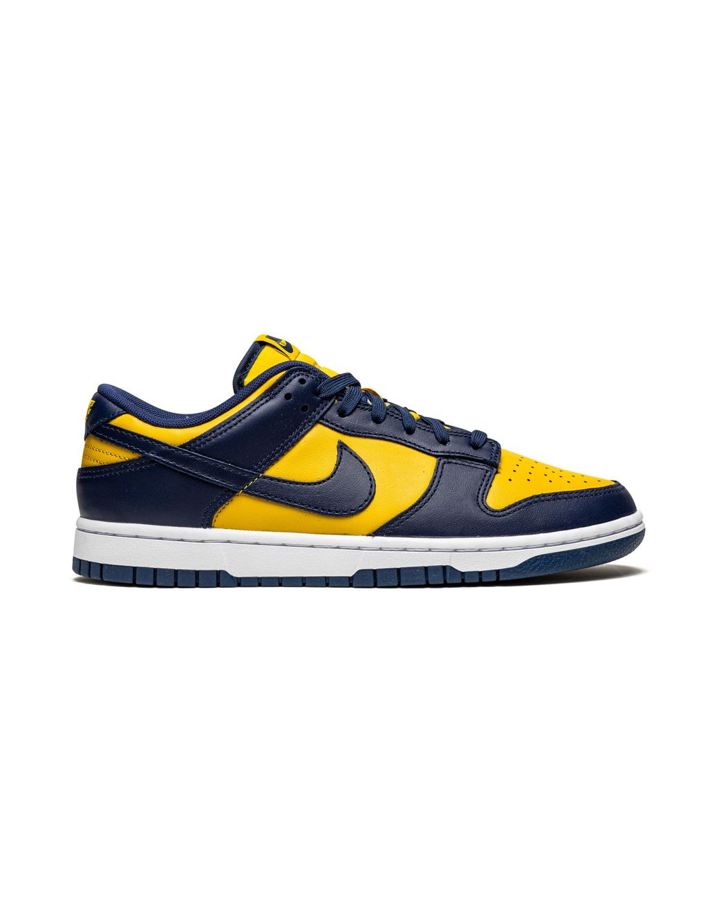 Nike Blue Dunk Low "Michigan" Dd1391 700" for men