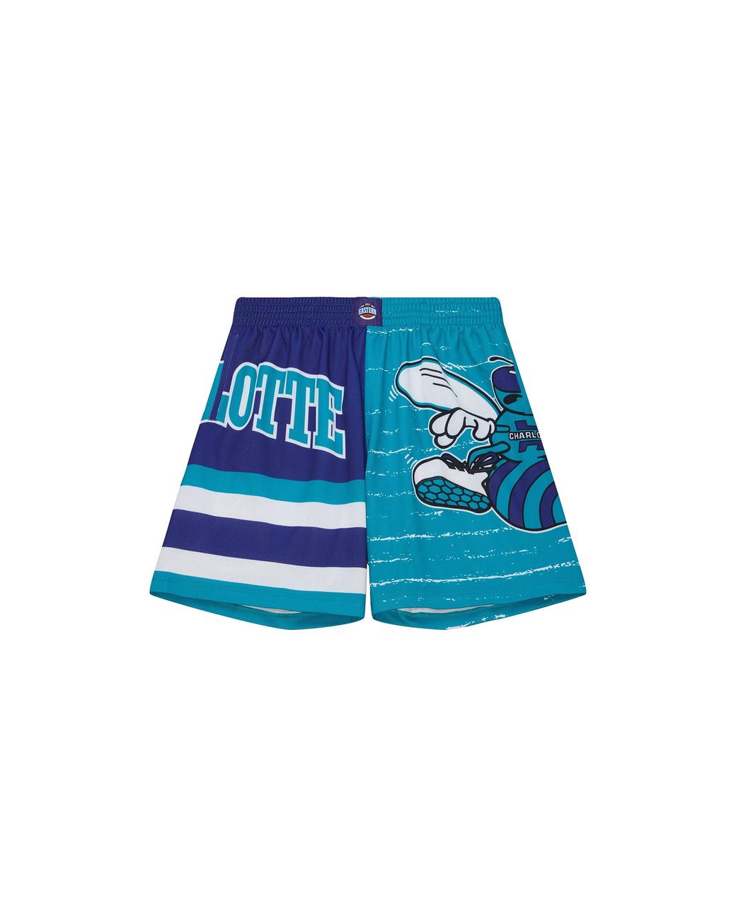 Mitchell & Ness Blue Jumbotron 3.0 Shorts "Nba Hornets" Pshr4984 Choyypppmtwh" for men