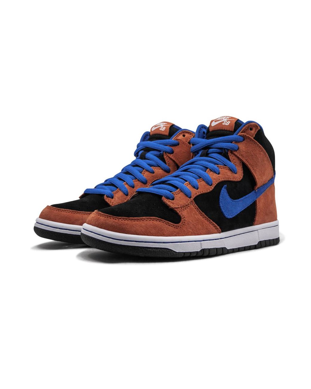 Nike Blue Dunk High Premium Sb "Knicks" 313171 841" for men