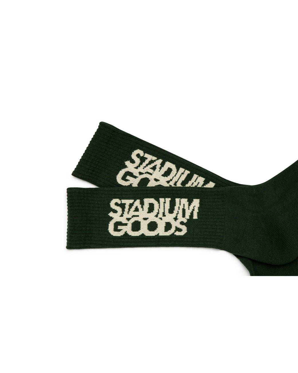 Stadium Goods Black Crew Sock "Cream City" Sgs0302" for men