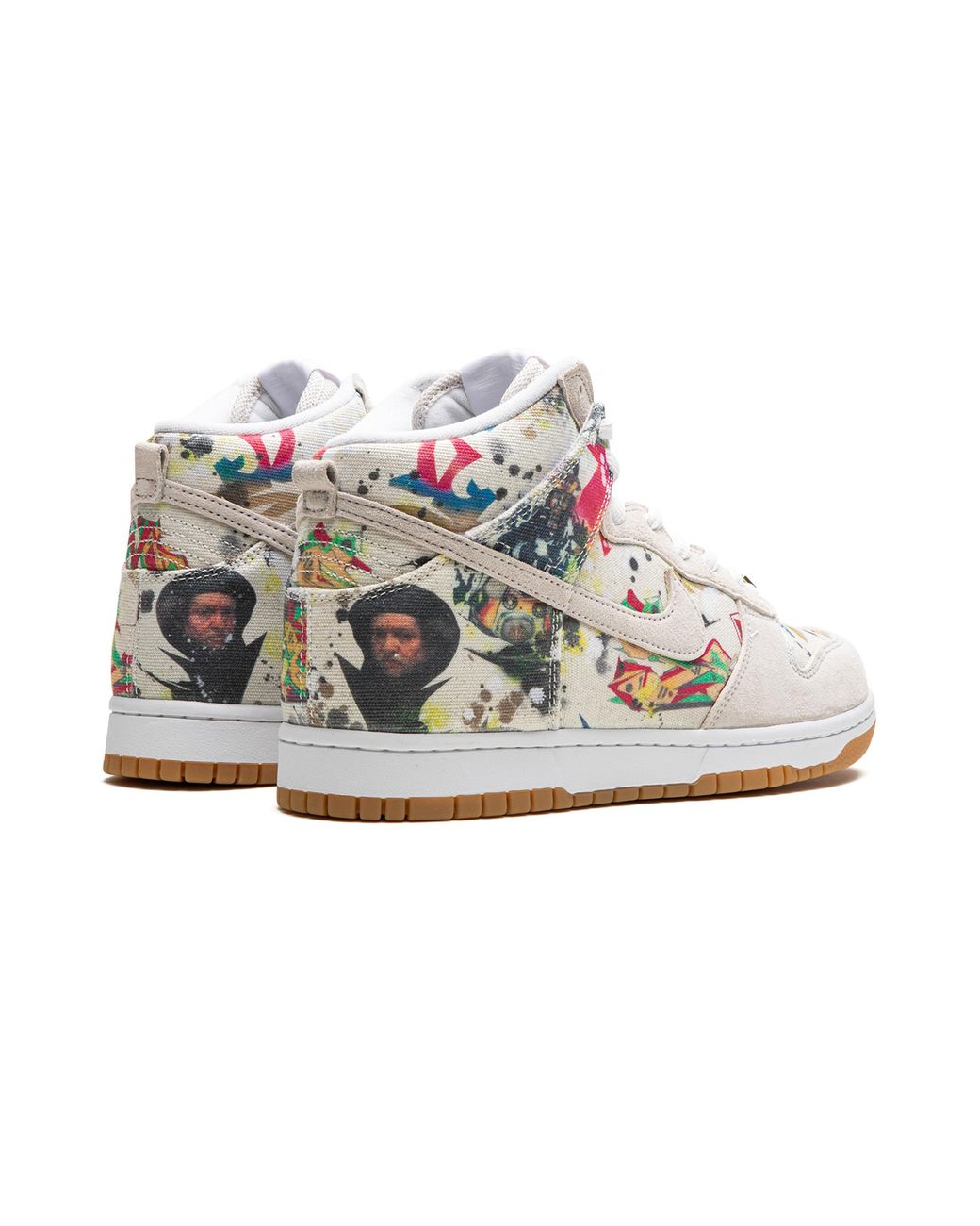 Nike Black Sb Dunk High "Supreme Rammellzee" Fd8779 100" for men