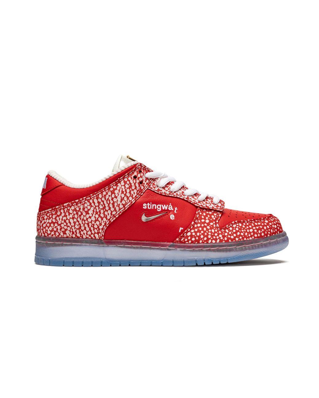 Nike Red Sb Dunk Low "Stingwater for men