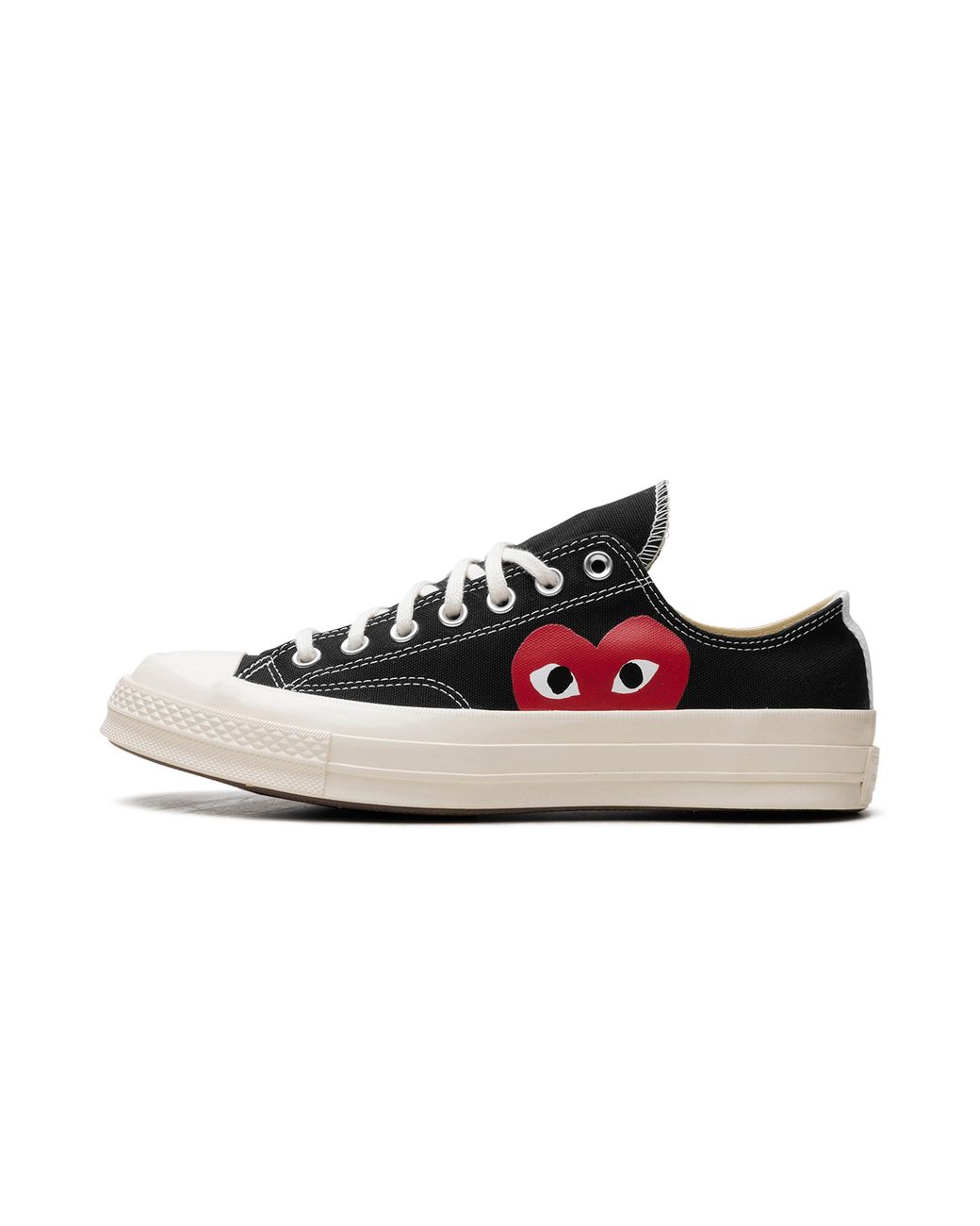 Converse Black Chuck 70 Ox "Comme Des Garçons Play Half Heart" 150206C" for men