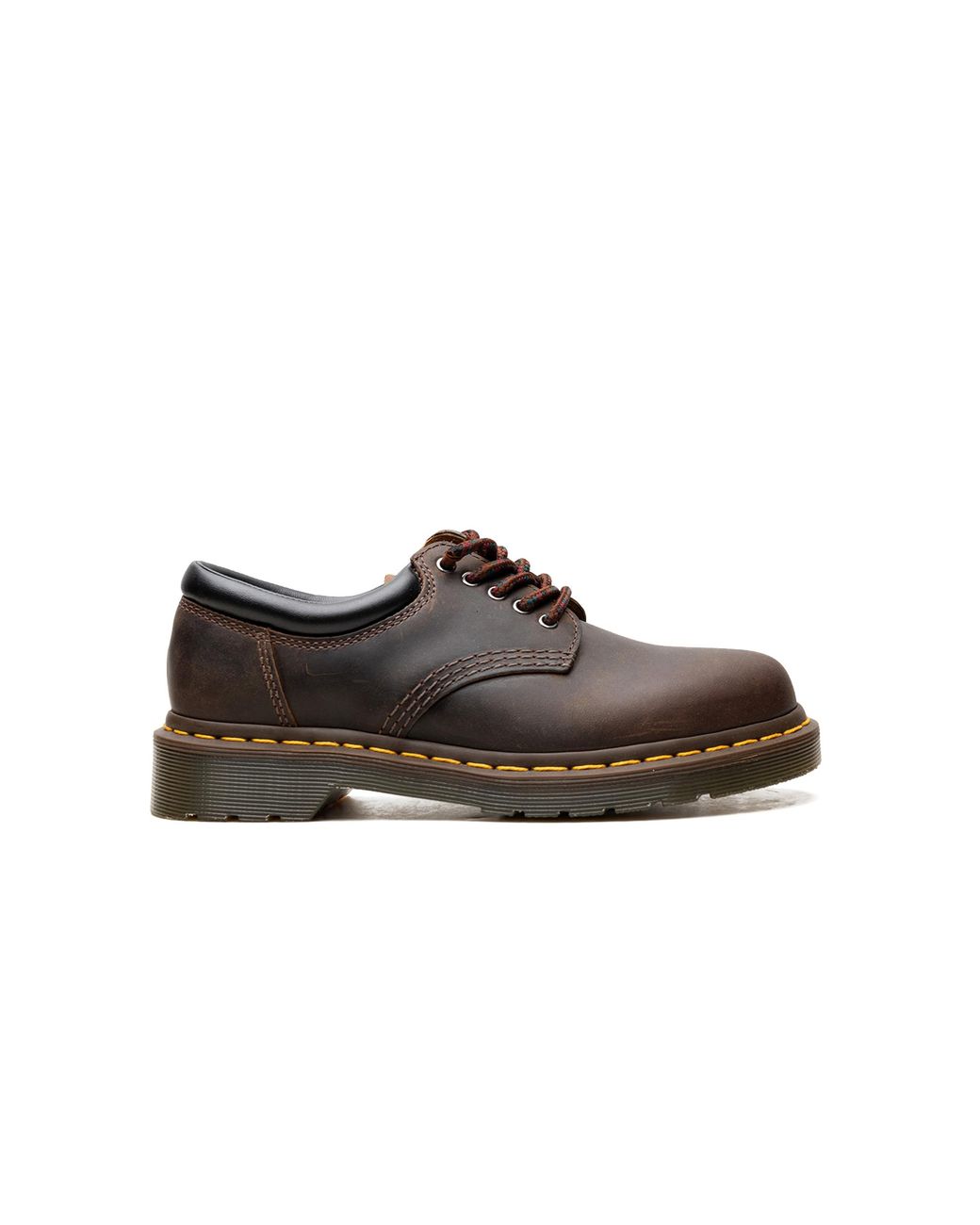 Dr. Martens Black 8053 Crazy Horse Leather Shoes "Dark" 11849201" for men