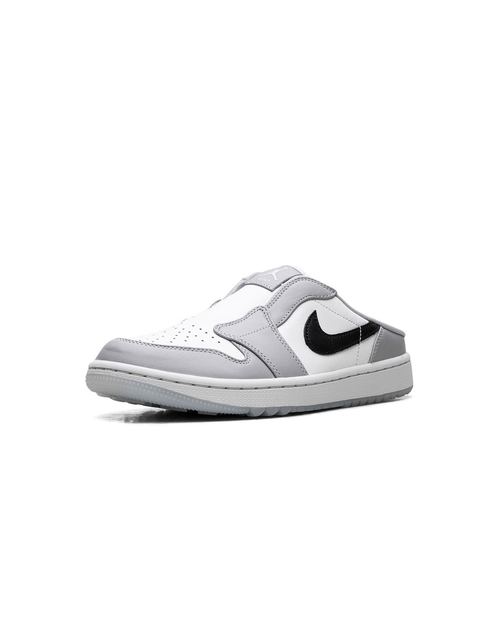 Nike Black Air 1 Low Golf Mule "Wolf" Fj1214 004" for men