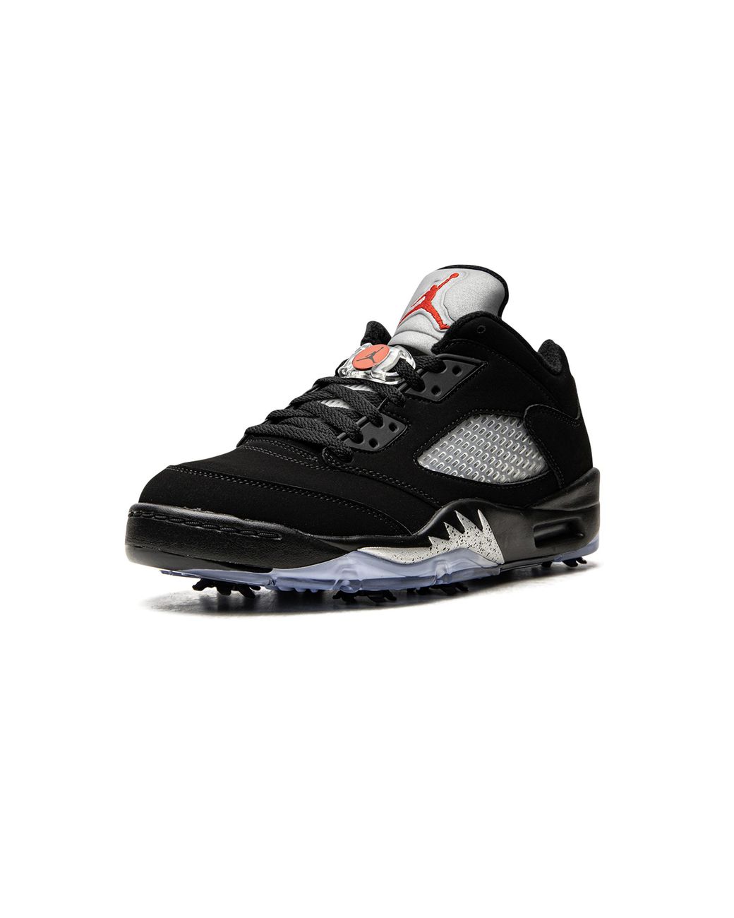 Nike Black 5 Retro Low Golf Metallic" Cu4523 003" for men