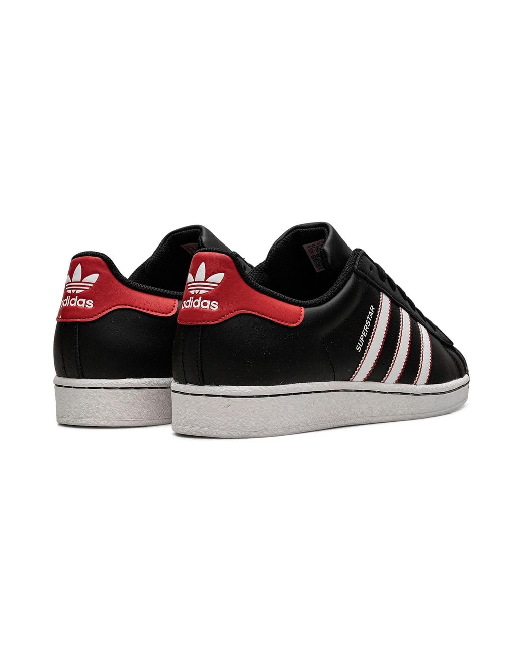 Adidas Black Superstar Scarlet" If3631" for men