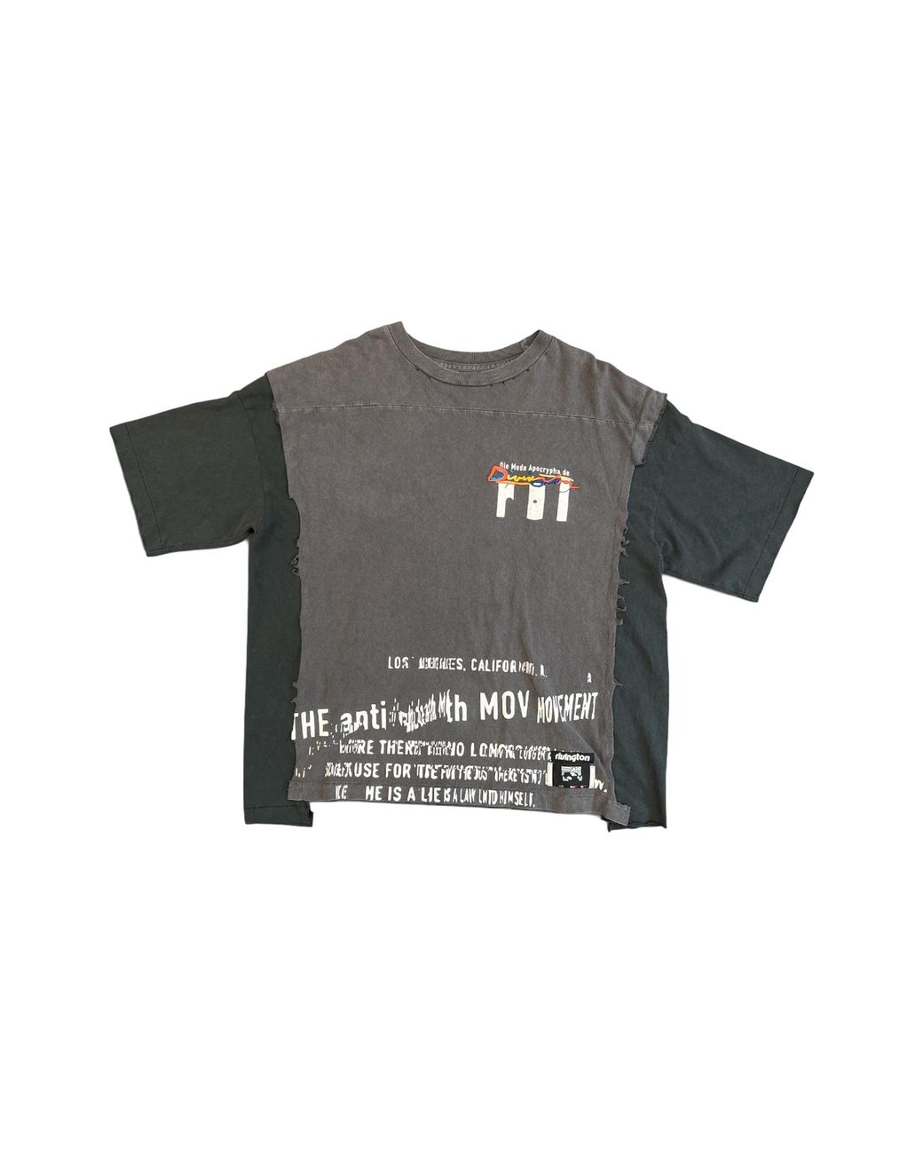 RIVINGTON Black Moda Apocrypha Quad T-Shirt Mdaq Ss00 Blac" for men