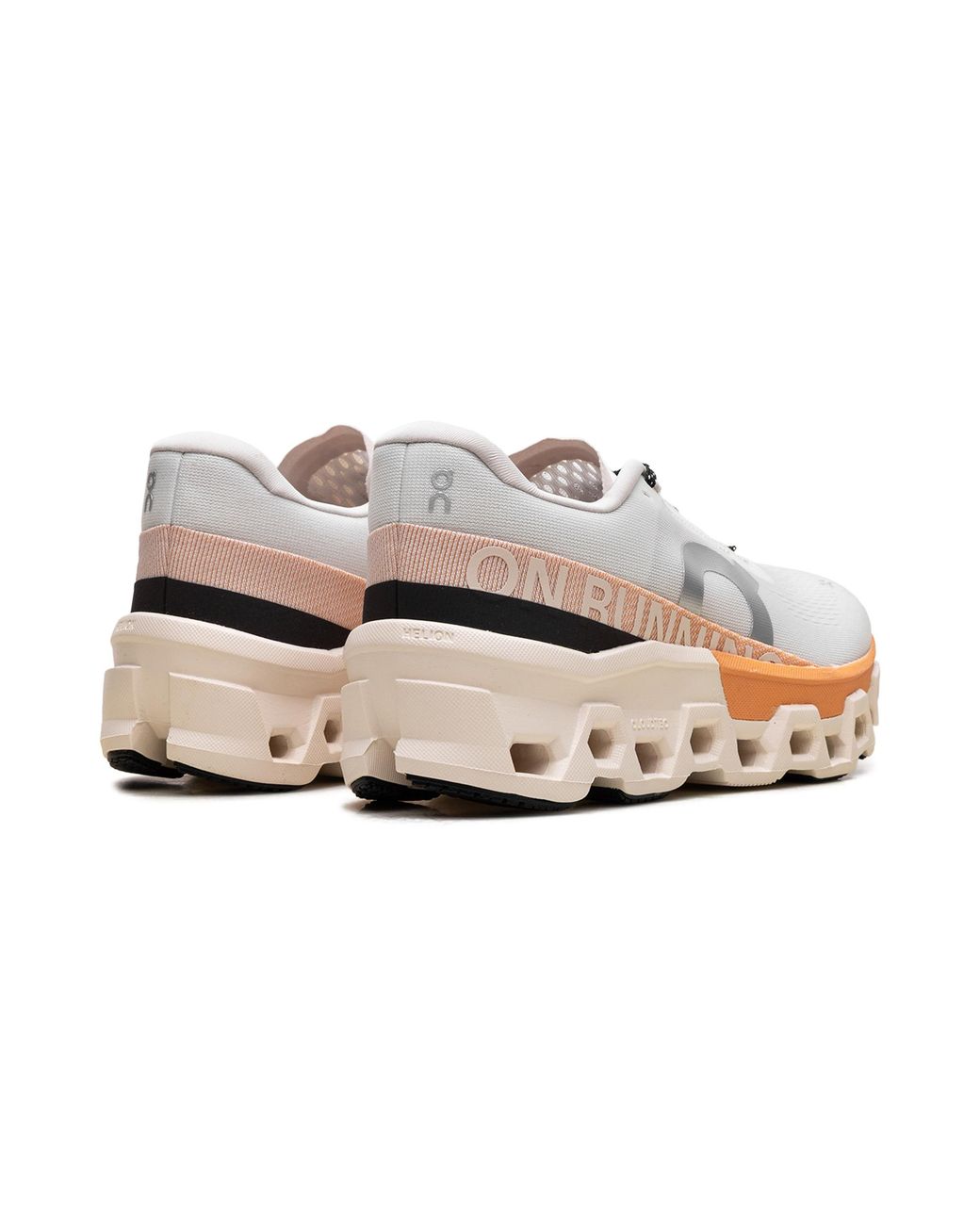 On Shoes Black Cloudmonster 2 "Ivory Tangerine" 3We10113202"