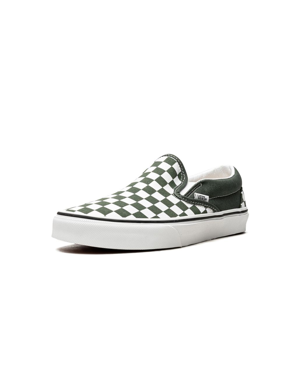 Vans Black Classic Slip-On Checkerboard "Thyme Checkerboard" Vn0A33Tb9Ho" for men