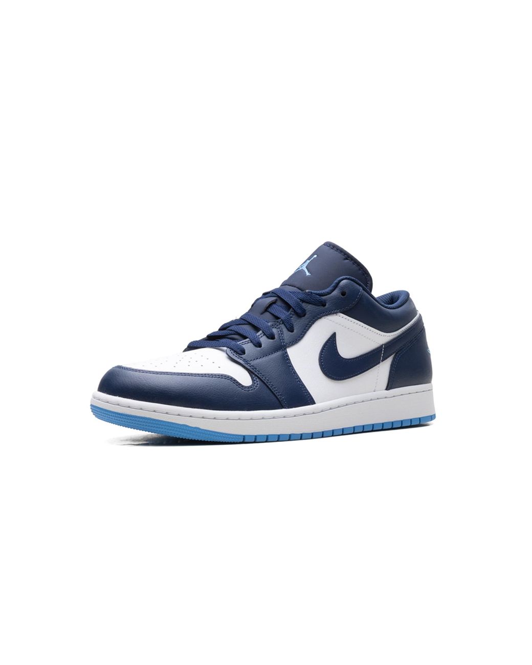 Nike Blue Air 1 Low "Midnight University" 553558 404" for men