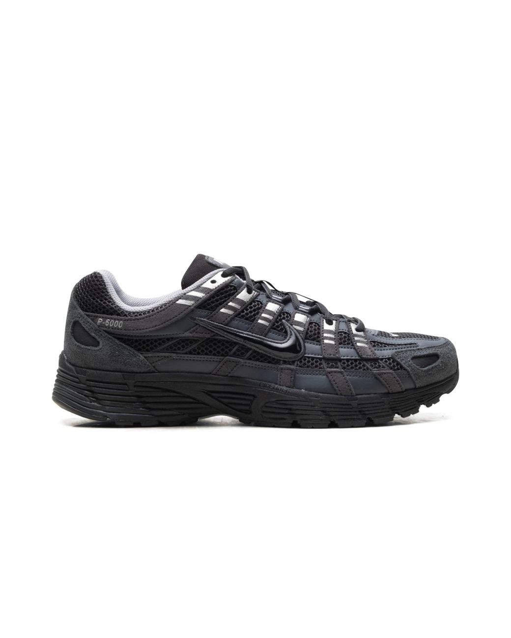 Nike Black P-6000 Suede "Anthracite Metallic" Hf0015 002" for men
