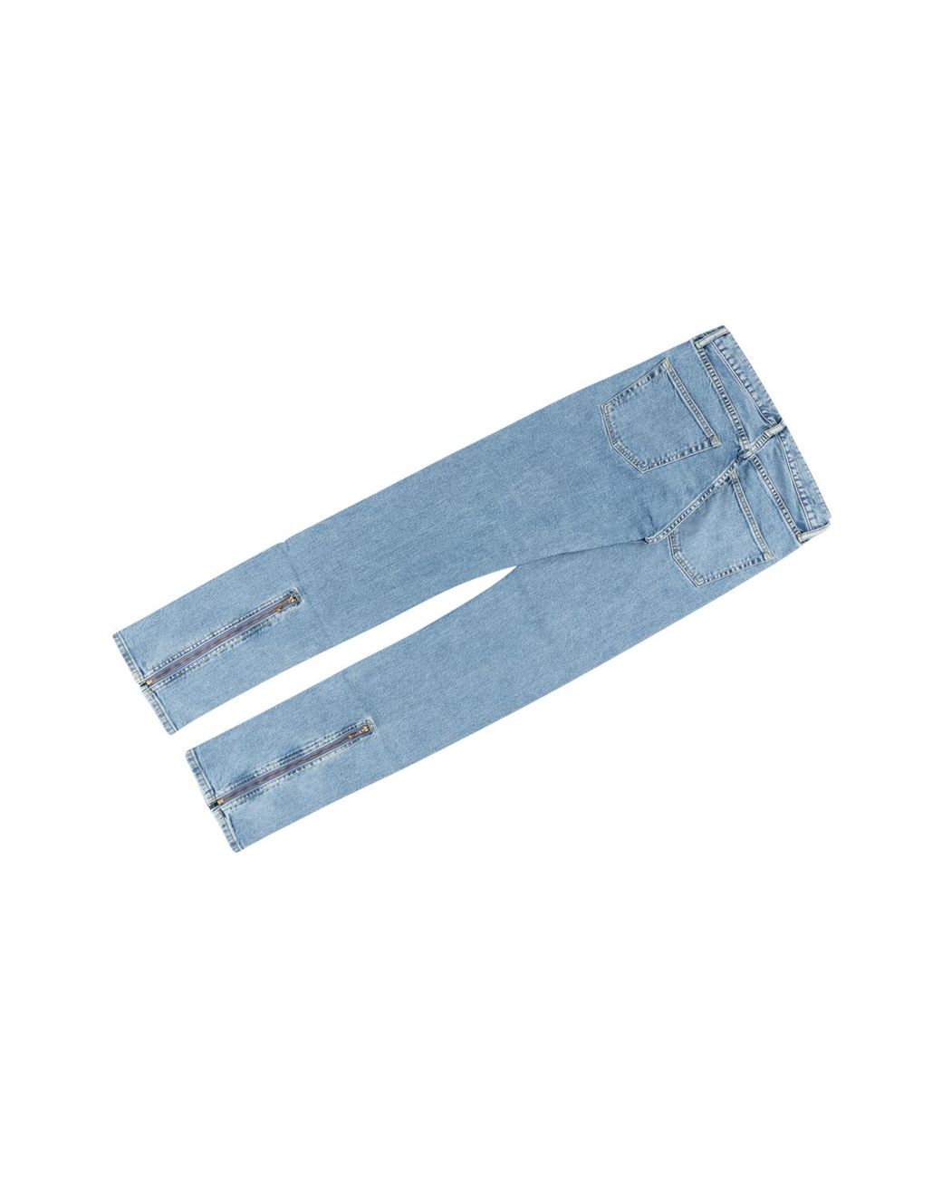 Vlone(GOAT) Blue Zipper Jeans Vl0002" for men