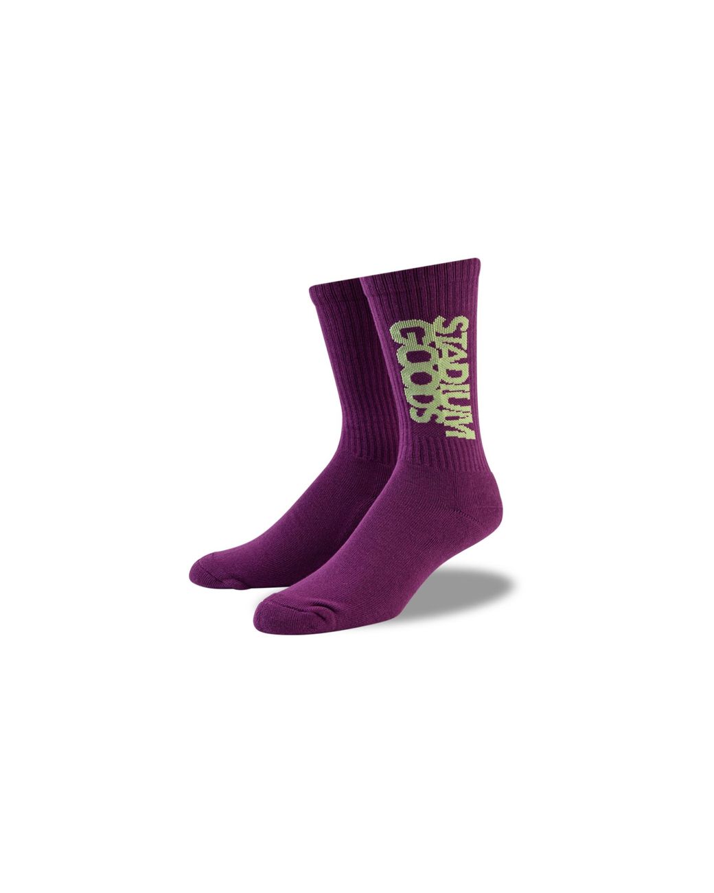 Stadium Goods Purple Crew Sock "Plum" Sgs0173" for men
