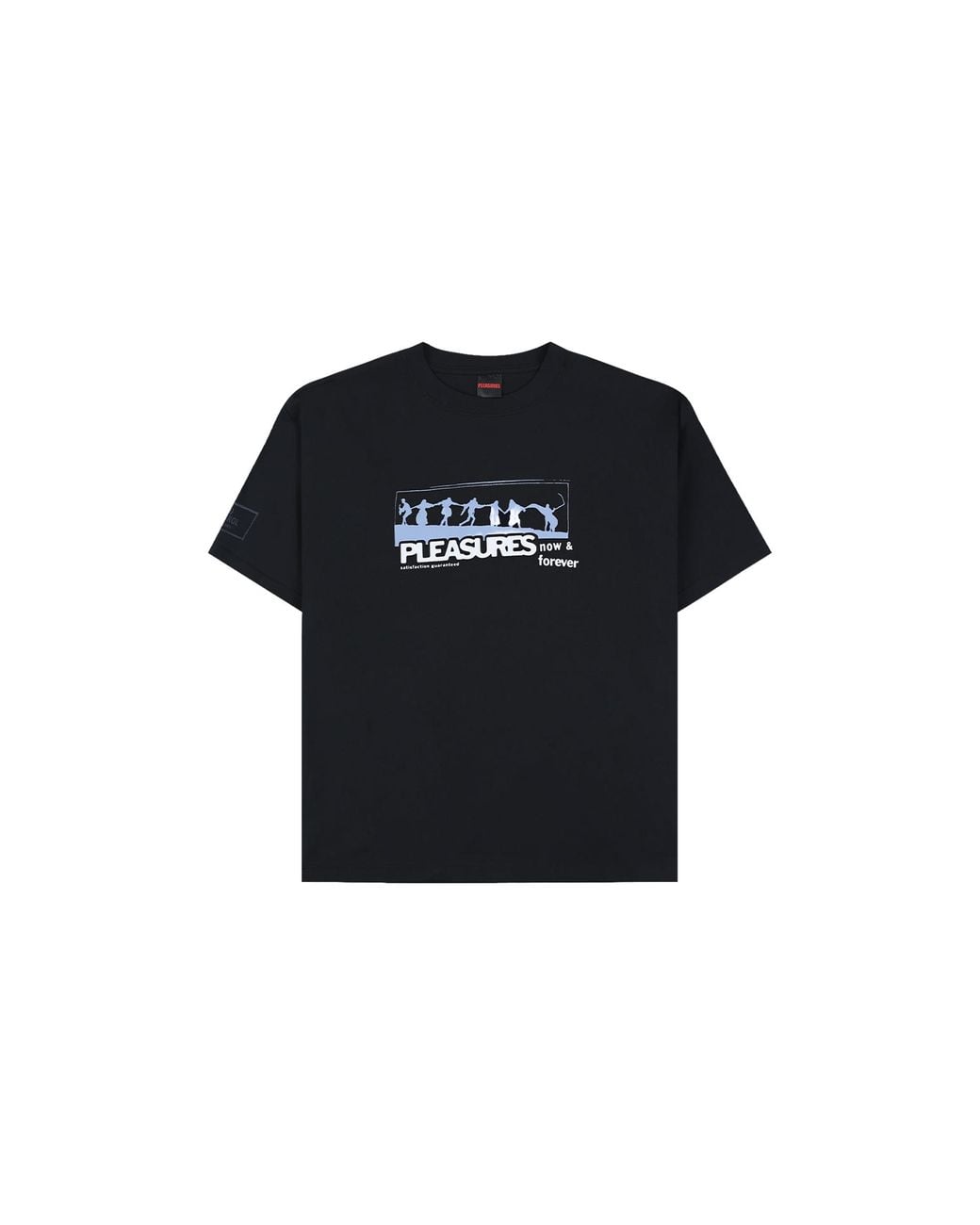 Pleasures Black Stage Dive Ss T-Shirt P26F048" for men