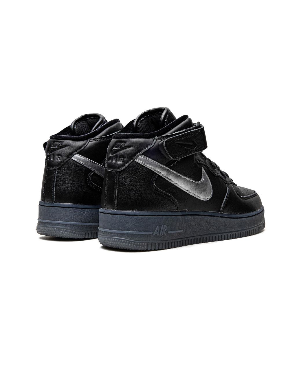 Nike Black Air Force 1 Mid Metallic" Dx3061 001" for men