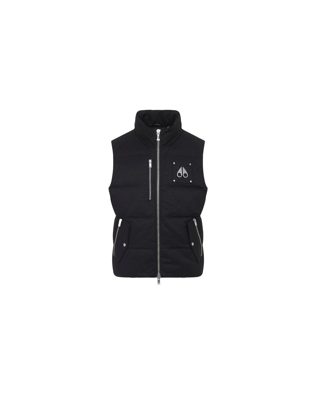 Moose Knuckles Black Westmount 2Tone Vest M35Mv474H1 291" for men