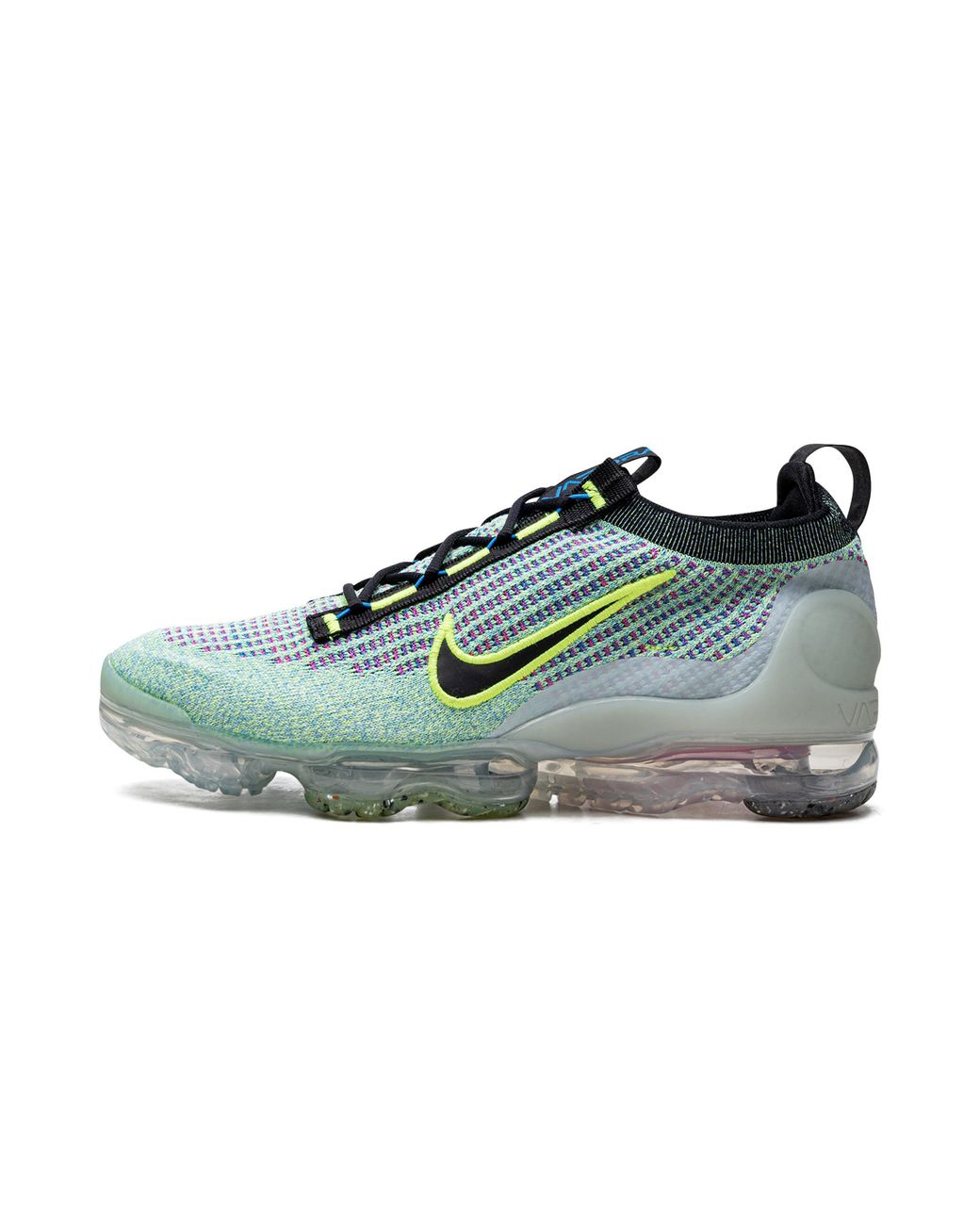 Nike Black Air Vapormax Flyknit 2021 "Volt Photo" Dx3368 700" for men