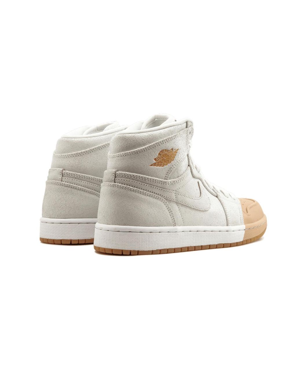 Nike Black Air 1 Ret Hi Premium "Tan Dipped" Ah7389 107"