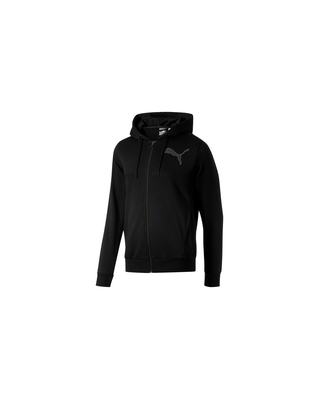 PUMA Black P48 Modern Sport Full Zip Hoody Fleece 852357 01" for men