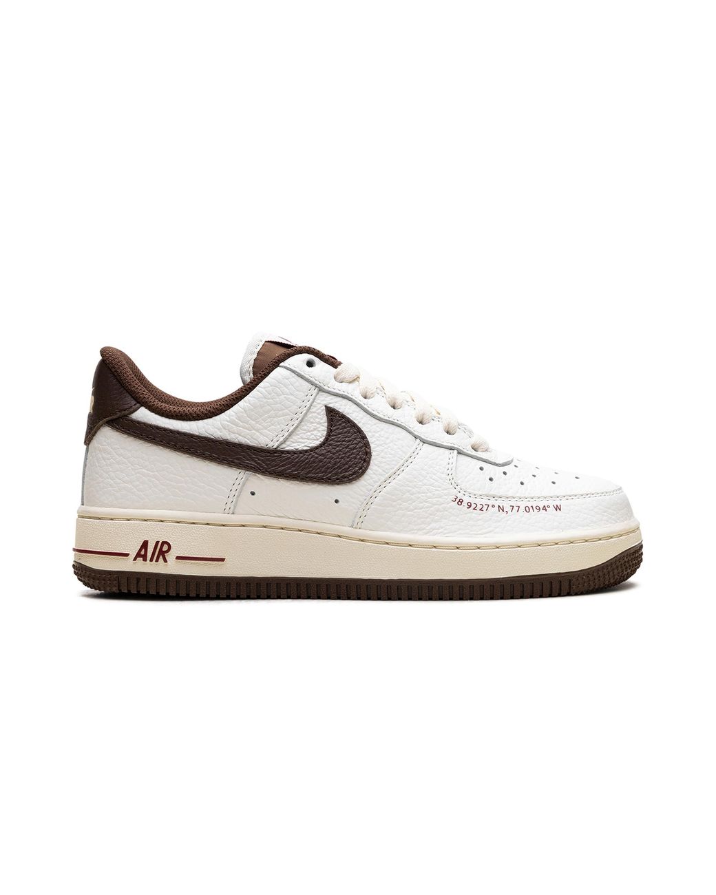 Nike Black Air Force 1 Low "Howard University" Hq7027 100" for men