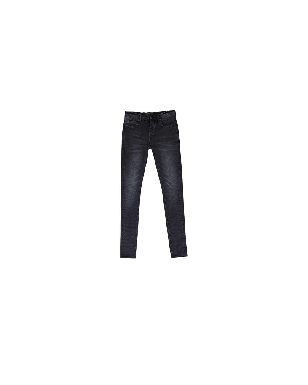 Purple Brand Black Low Rise Slim Fit Jean With Slim Leg P001 Blw" for men