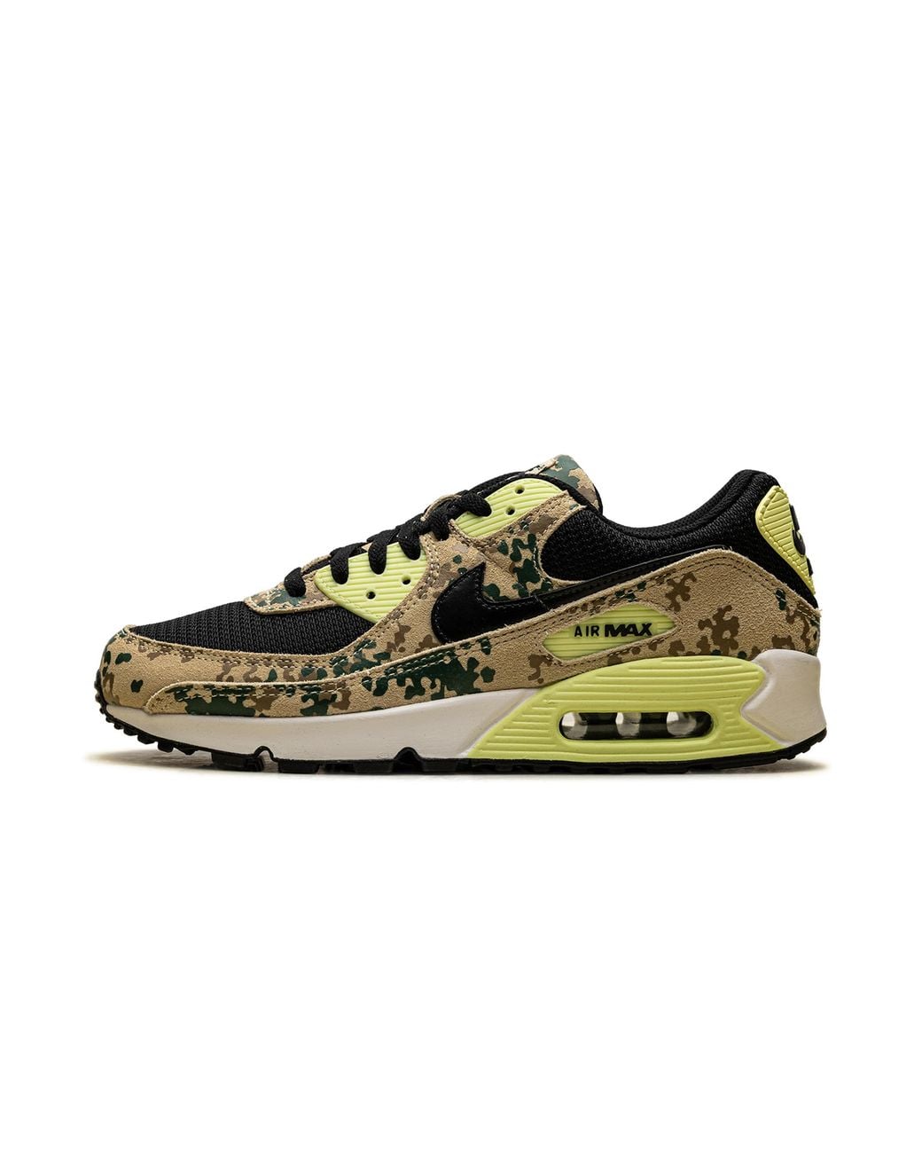 Nike Black Air Max 90 Premium "Team/Light Lemon Twist" If1721 700" for men
