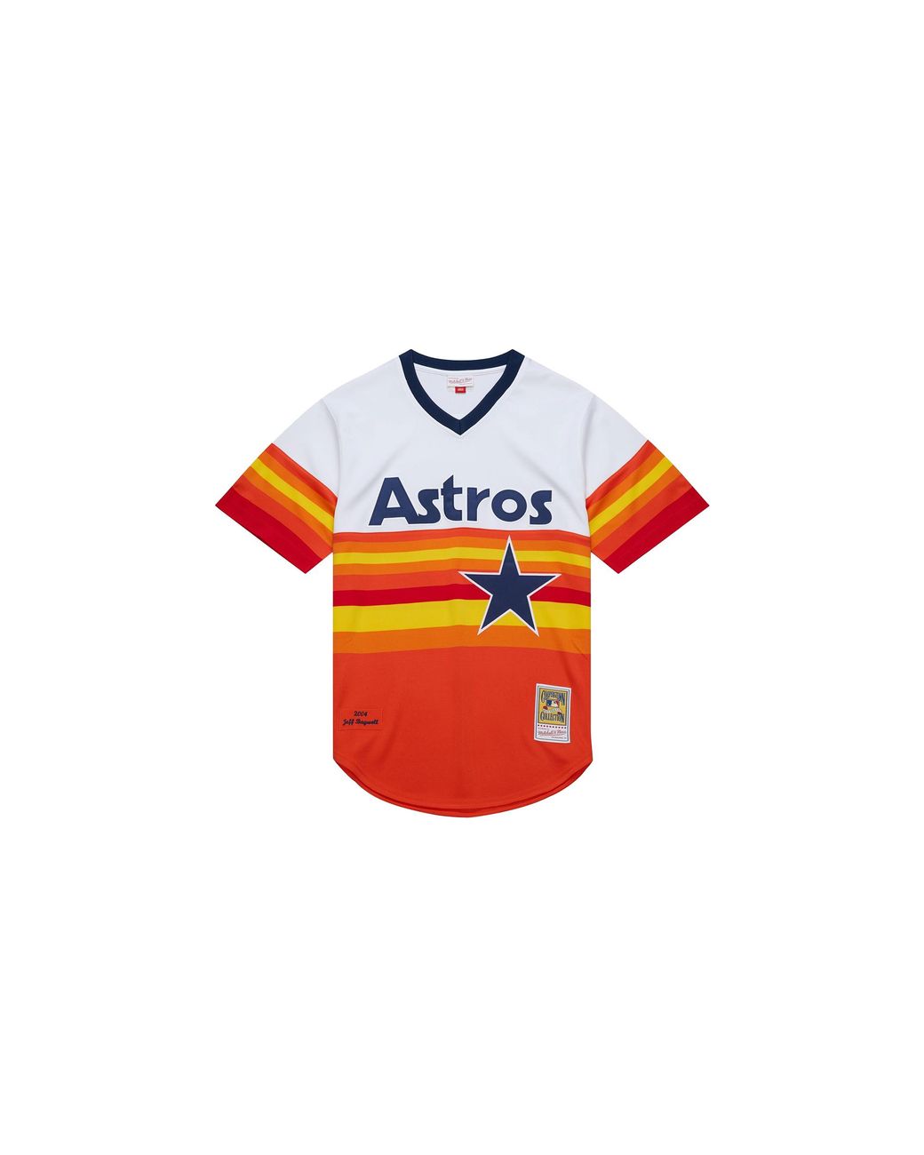 Mitchell & Ness Black Alternate Jersey "Mlb Astros 2004 Jeff Bagwell" Ajy17184 Has04Jbawhit" for men