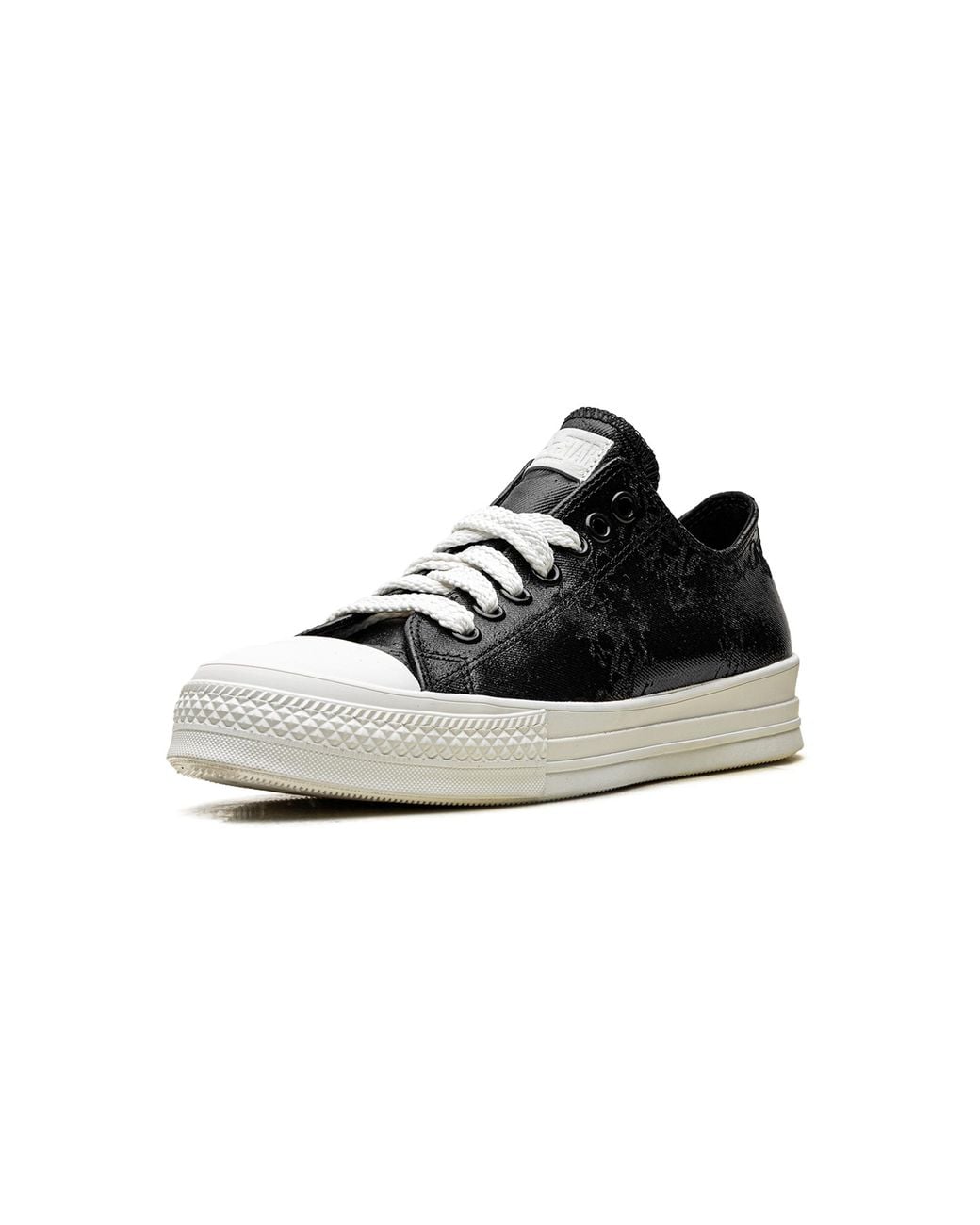 Converse Black Chuck Taylor All Star Throwback Low "Waxed Denim" A24067C" for men