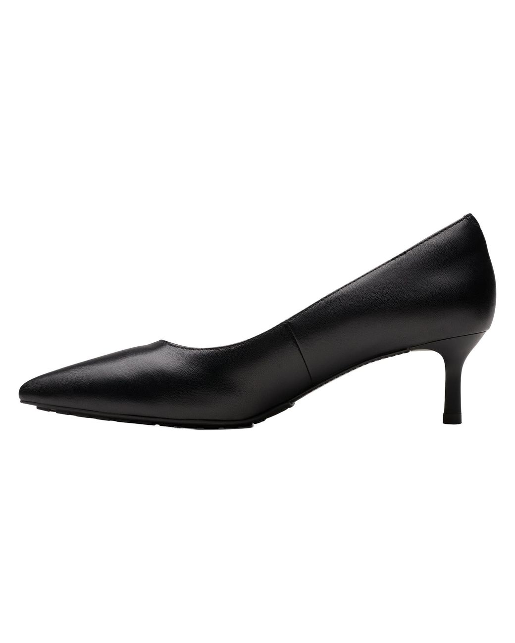 Clarks Black Adela Court Leather" 26179296"