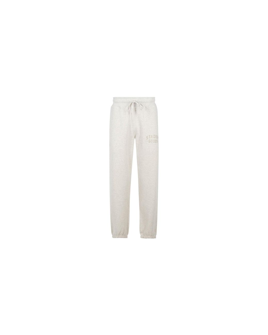 Stadium Goods Black Collegiate Joggers "Natural Heather" Sgs0569"