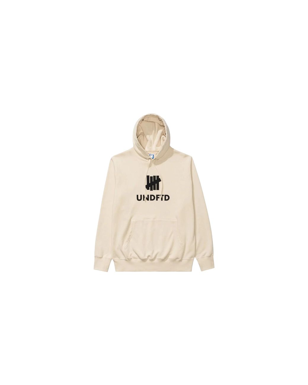 Undefeated Black Icon Hoodie "Almond" 6Ukrjdm0"
