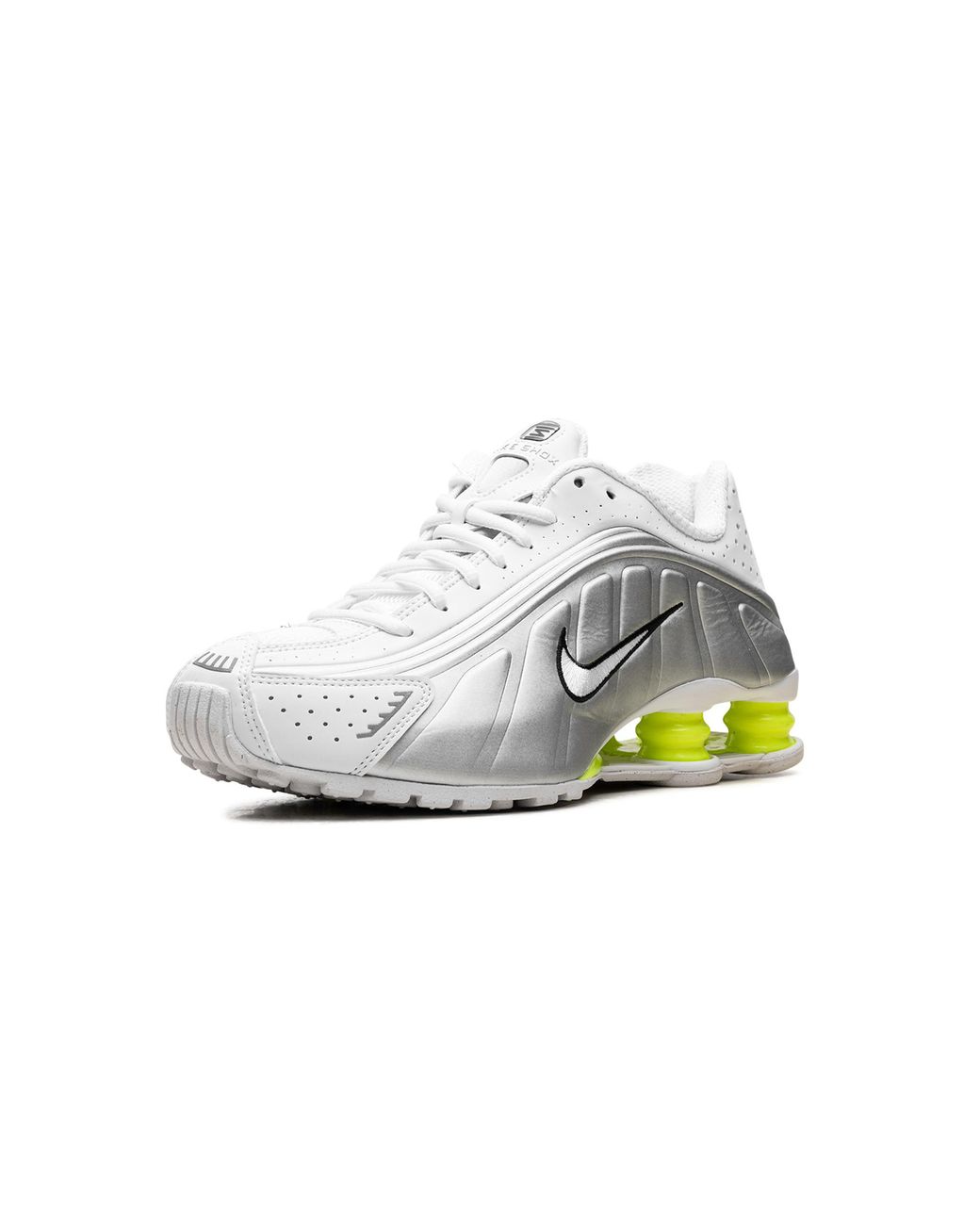 Nike Black Shox R4 Metallic Volt" Ar3565 102"