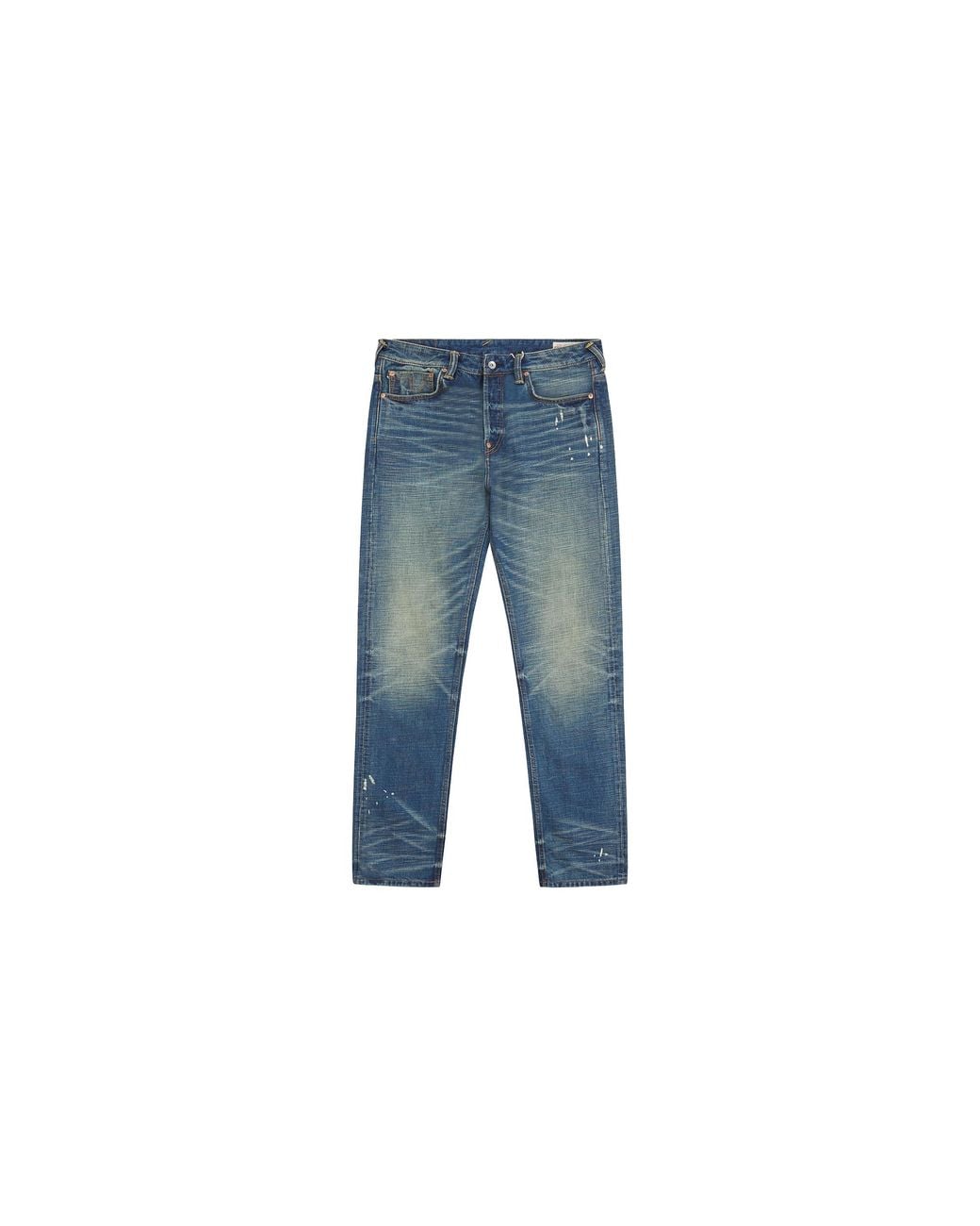 Evisu Blue Seagull Handbrushed "Denim" 2Eahtm6Je101110Dn Indm" for men